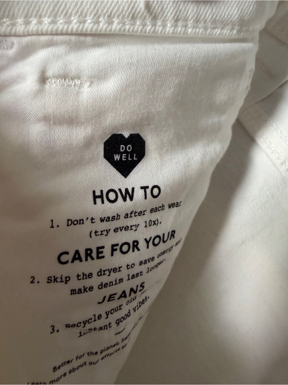 Madewell White Wide-Leg Jeans - Picture 4 of 6